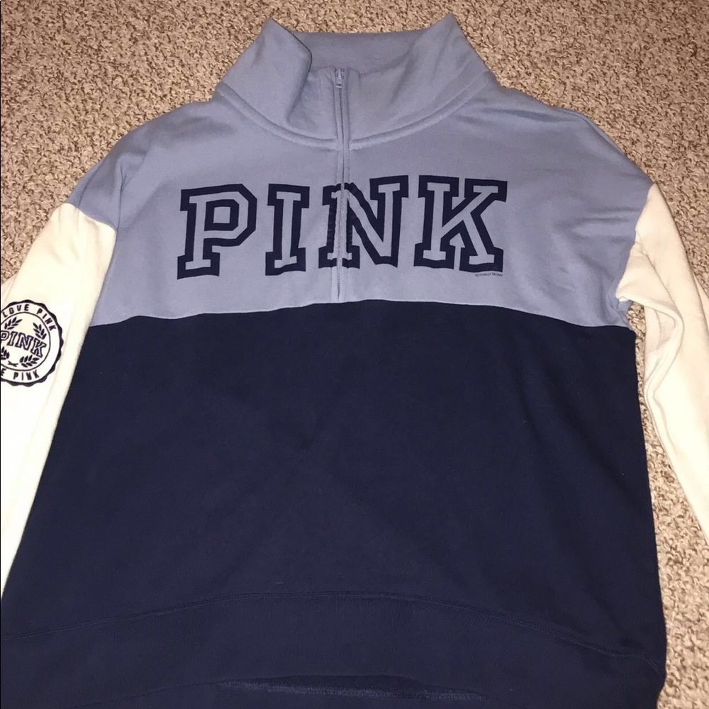 VS Pink Quarter Zip jacket